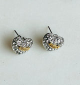 JUICY HEART STUD EARRINGS