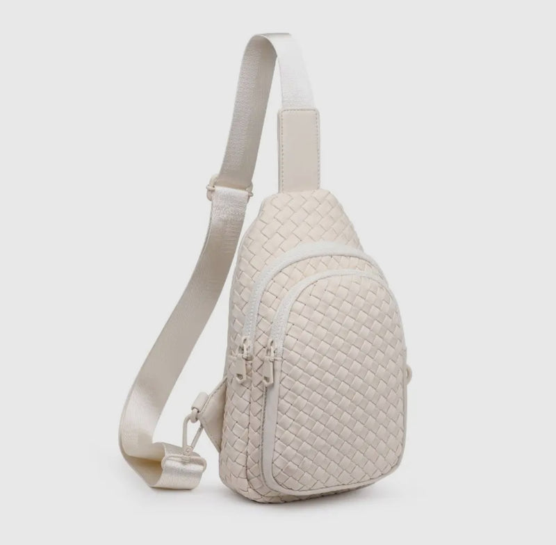 Woven Neoprene Sling Backpack