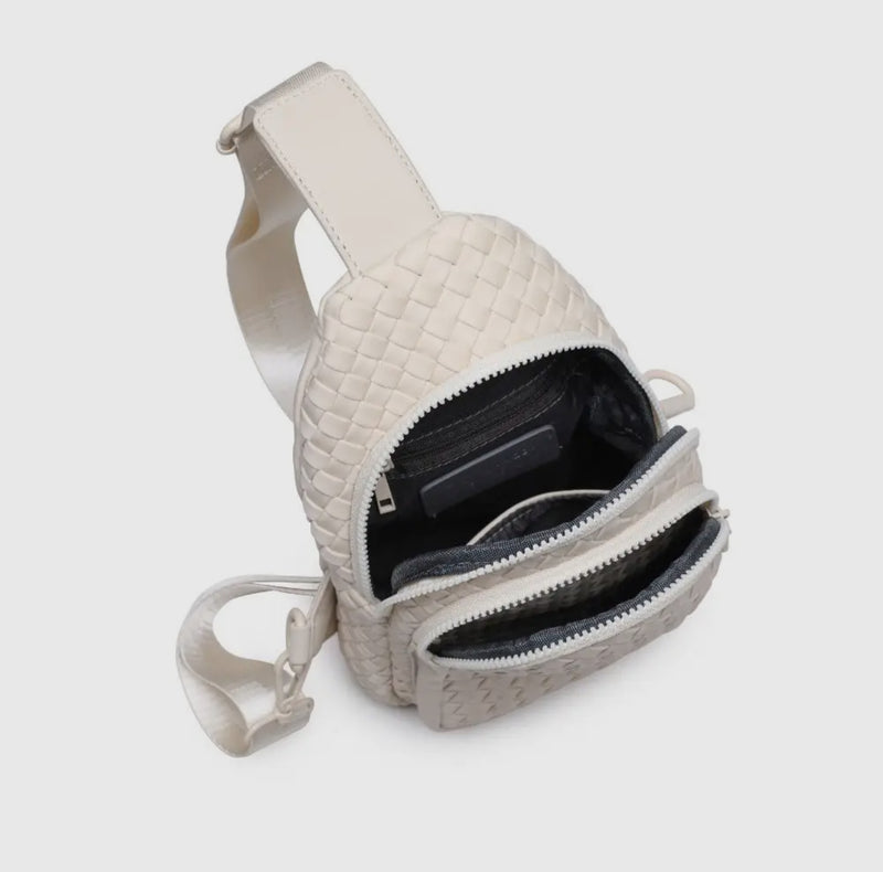 Woven Neoprene Sling Backpack