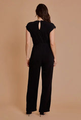 Surplice Tie Jumpsuit