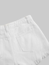 Kasey Distressed  Denim Shorts