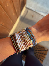 Crystal Beaded Wrap Bracelet