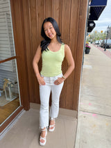 Niki Ribbed Vintage Tank