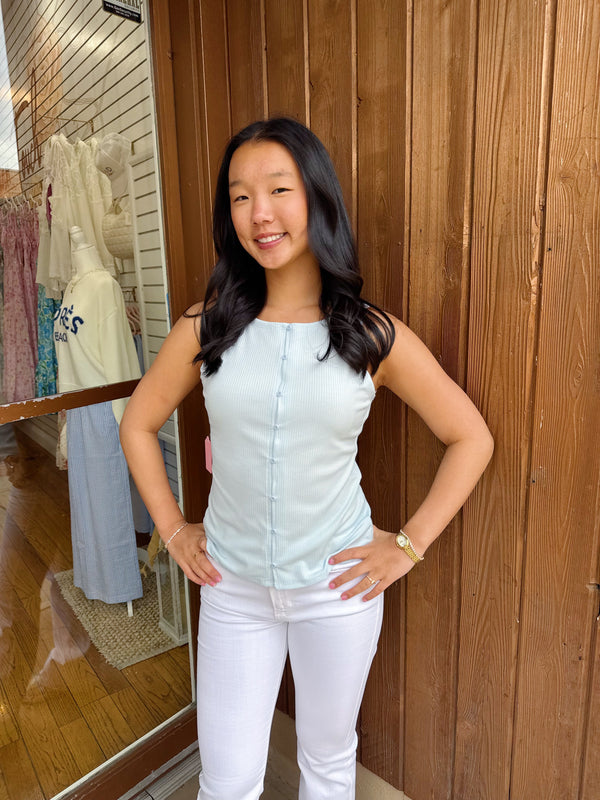 Rubi Button Up Top