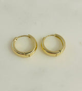 Sofia Huggie Hoops