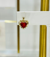 Ruby Heart Huggies