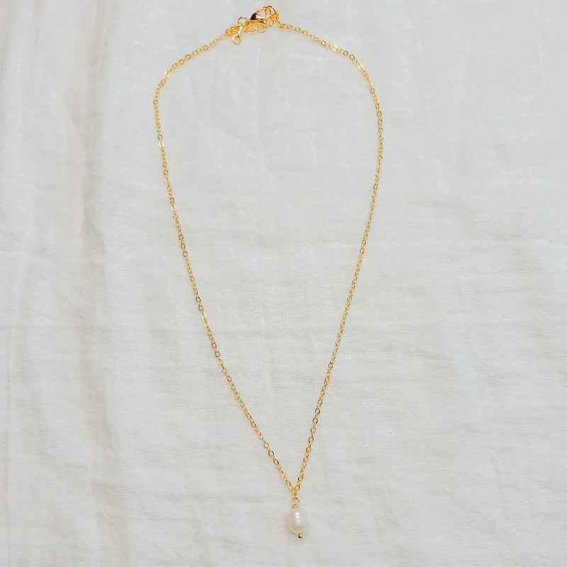 Gold Plated Marie Necklace