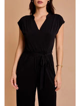 Surplice Tie Jumpsuit