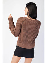 Milani Cable Knit Sweater