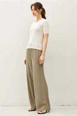 Merrit Chevron Knit Top