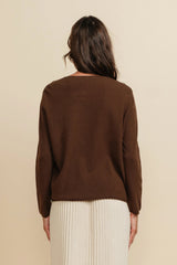 V NECK PULLOVER SWEATER