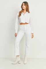 Gigi Vintage Cropped Flare Jeans