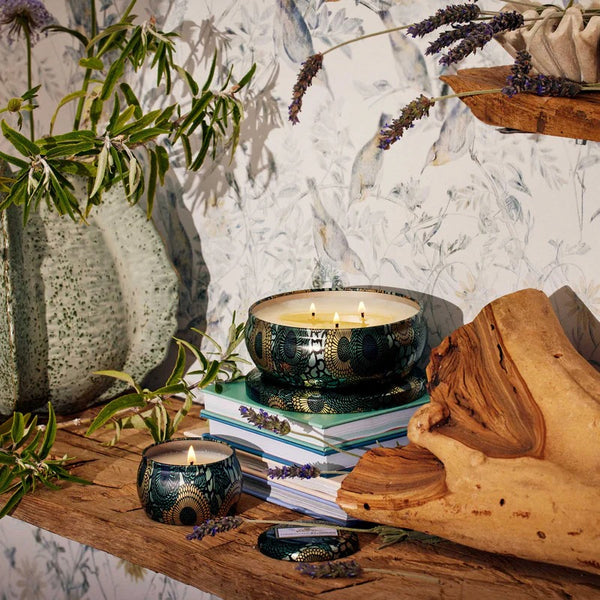 FRENCH CADE & LAVENDER MINI TIN CANDLE