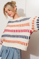 Sofie Stripped Knit Sweater