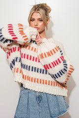 Sofie Stripped Knit Sweater