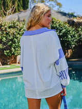 Boat Side French Terry Top