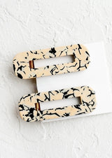 Tortoise Duo Hair Clip Set