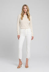 VINTAGE CROPPED FLARE JEANS