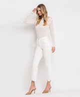 VINTAGE CROPPED FLARE JEANS