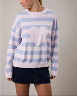 AMOUR HEART SWEATER