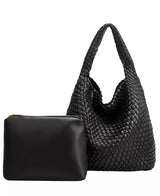WOVEN HOBO BAG