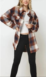 Oversize Plaid Shacket