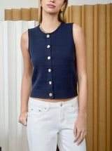 Avanni Cardigan Vest Top