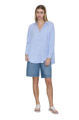 Classic Stripe Collared Shirt