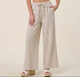 Charlotte Pinstriped Pants