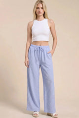Charlotte Pinstriped Pants
