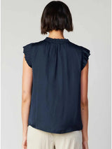 Kira Pleated Sleeve Blouse