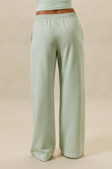 Sage Wide Leg Sweatpants