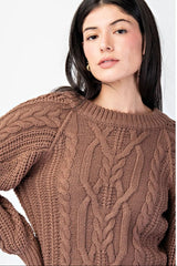 Milani Cable Knit Sweater