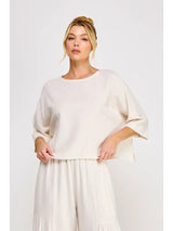 Soft Linen Flowy Top