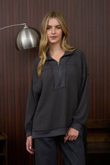 Marl Half-Zip Pullover