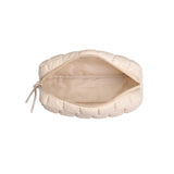 CLOUD QUILTED PUFFER COSMETIC & ORGANIZER POUCH