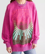 Celestial Oversized Sweatshirt