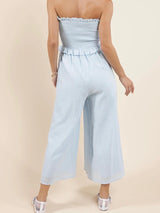 CALI SMOCKED JUMPSUIT