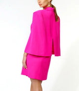 Adeline Cape Blazer Mini Dress