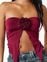 ROSETTE TUBE TOP