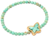 KENDRA SCOTT  BEADED LILLIA STRETCH BRACELET