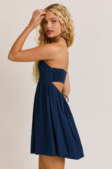 Juni Linen Mini Dress