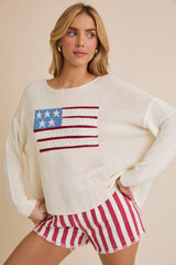 Americana Flag Sweater