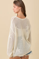 Celia Crochet Sweater