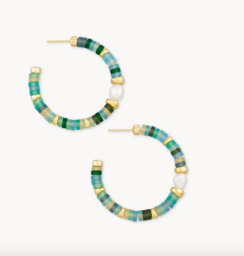 Kendra Scott Lila Gold Hoop Earrings