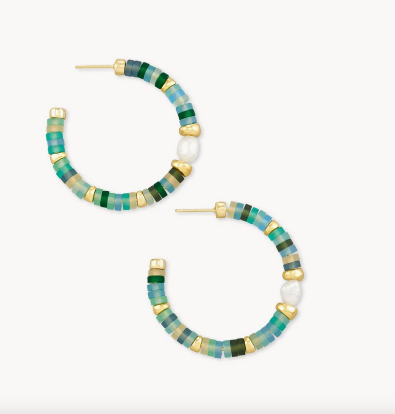 Kendra Scott Lila Gold Hoop Earrings – Urbann Touch