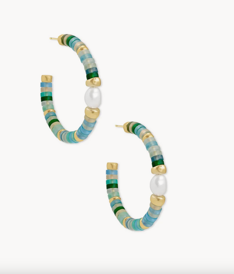 Kendra Scott Lila Gold Hoop Earrings