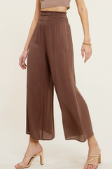 Willow Wide Leg Smocked Pants