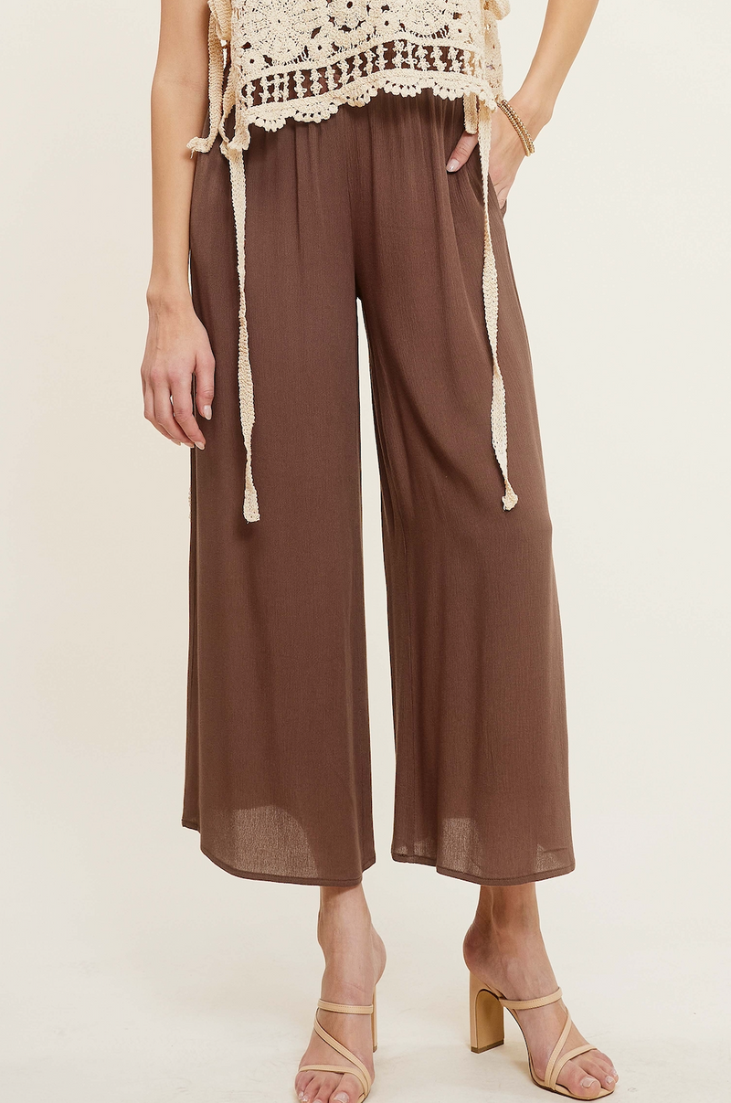 Willow Wide Leg Smocked Pants