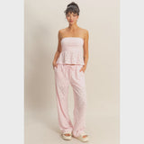 Azalea Eyelet Tube Top